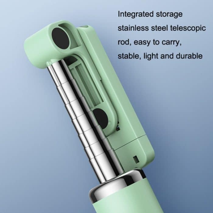 Integrierte Verstärkung Keel Live Desktop Bluetooth Mobile Selfie Stick, Black, Youth Green, China Red, Lemon Yellow – Bild 4