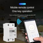 SINOTIMER WDS688 Smart WiFi Einphasis Power Mobile App Home Rail Messgerät 5-60A 230 V – Bild 7