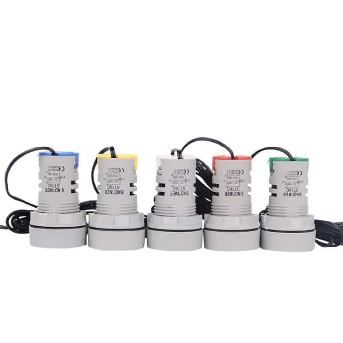 SINOTIMER -20–199 Grad Celsius, kleine Temperaturanzeige, ST16C-01 Red, ST16C-02 White, ST16C-03 Blue, ST16C-04 Green, ST16C-05 Yellow – Bild 3