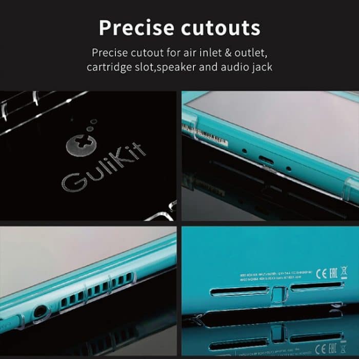 Gulikit NS16 Spielekonsole, transparente Kristall-Schutzhülle für Switch Lite, NS16 – Bild 3