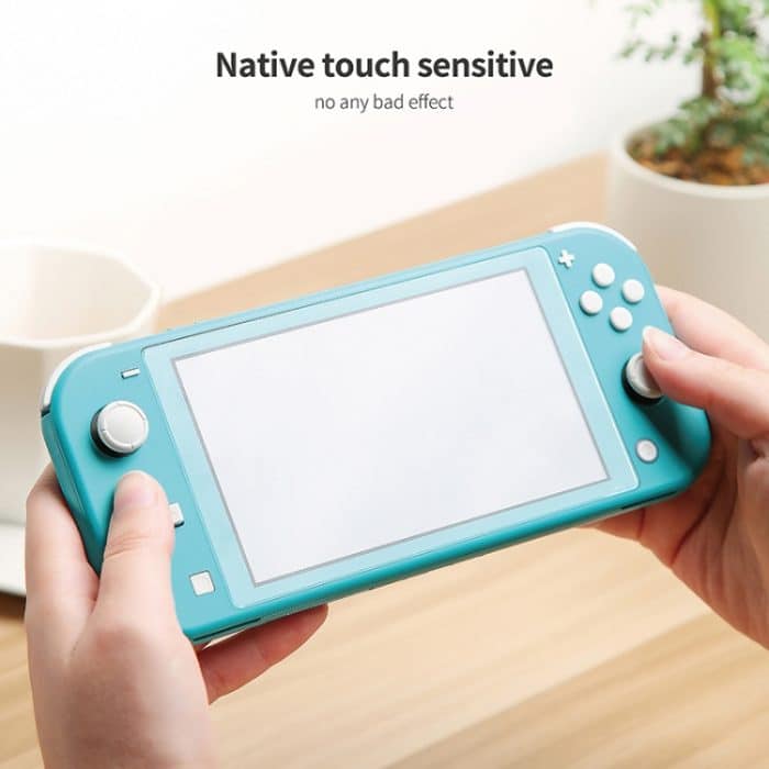 Gulikit NS12 Spielkonsole Displayschutzfolie HD Anti-Fingerabdruck gehärtete Folie für Switch Lite, NS12 – Bild 5