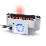 DOBE -Konsolen -Basis -Kühllüfter mit Speicherkartensteckplatz für Switch OLED – Bild 4
