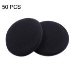 50 Stück Wachsschwamm für Autos mit rundem Rand, Autowäsche, Autowachs, Wartung, polierter Schwamm, 50 PCS Polished Sponge