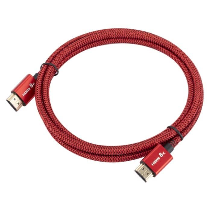 Computerprojektionsanschluss 8K HD HDMI-Kabel. Farbe, zufällige Lieferung, 1m – Bild 2