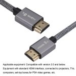 Computerprojektionsanschluss 8K HD HDMI-Kabel. Farbe, zufällige Lieferung, 1m – Bild 4