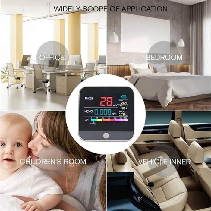 DM306 Innen Dunst PM2.5 Staubformaldehyd Detektor – Bild 8