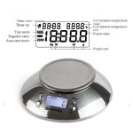 5 kg/1 g hochpräzise Küchenwaage, elektronische Röstwaage, Kaffeewaage mit Alarm-Timer, 5kg / 1g – Bild 5