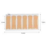 5 Sets Anti-Schnarch-Aufkleber für die Nacht, Schlaf, Sprechen, Stoppen des Schnarchens – Bild 3