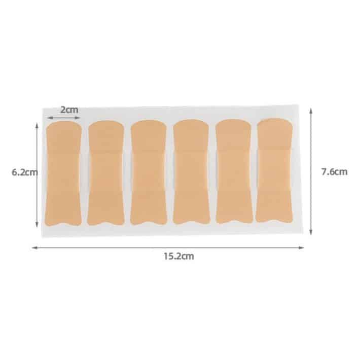 5 Sets Anti-Schnarch-Aufkleber für die Nacht, Schlaf, Sprechen, Stoppen des Schnarchens – Bild 3