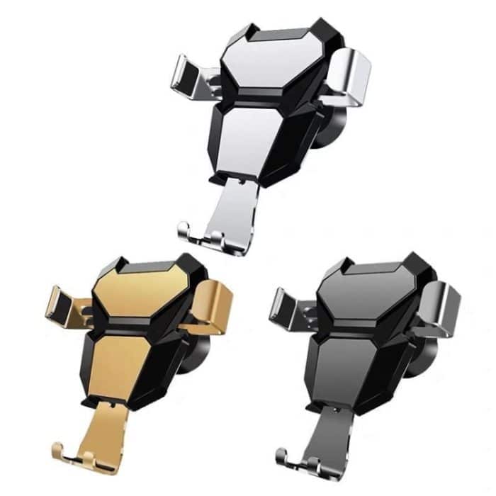 Universeller Schwerkraft-Autotelefonhalter aus Metall, Metal Gravity Car Phone Holder – Bild 2