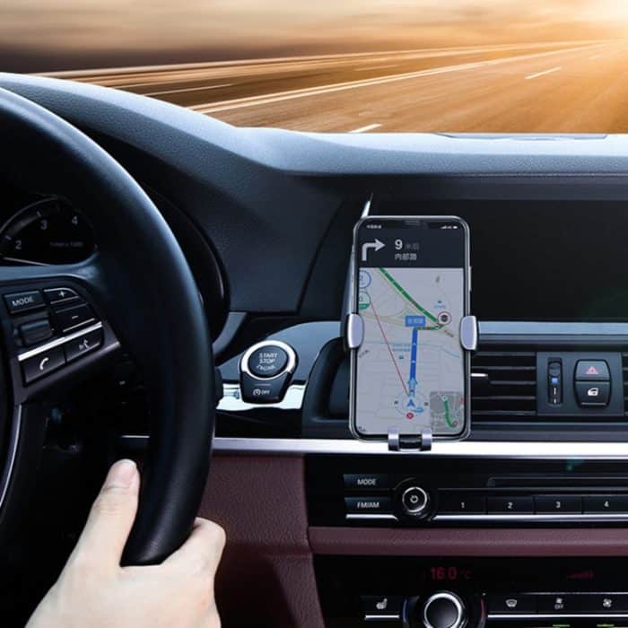 Universeller Schwerkraft-Autotelefonhalter aus Metall, Metal Gravity Car Phone Holder – Bild 7