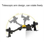 Multifunktionaler Teleskop-Autotelefonhalter, Car Phone Holder – Bild 4