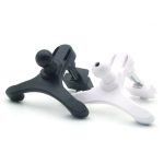 10 Stück R139-004 Auto-Luftauslass-Handyhalter-Clip, Black, White – Bild 2