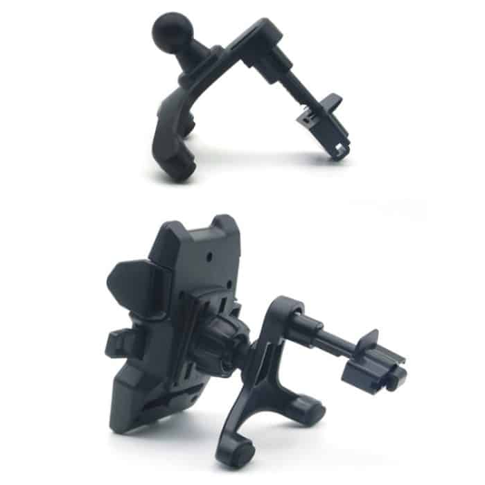 10 Stück R139-004 Auto-Luftauslass-Handyhalter-Clip, Black, White – Bild 4