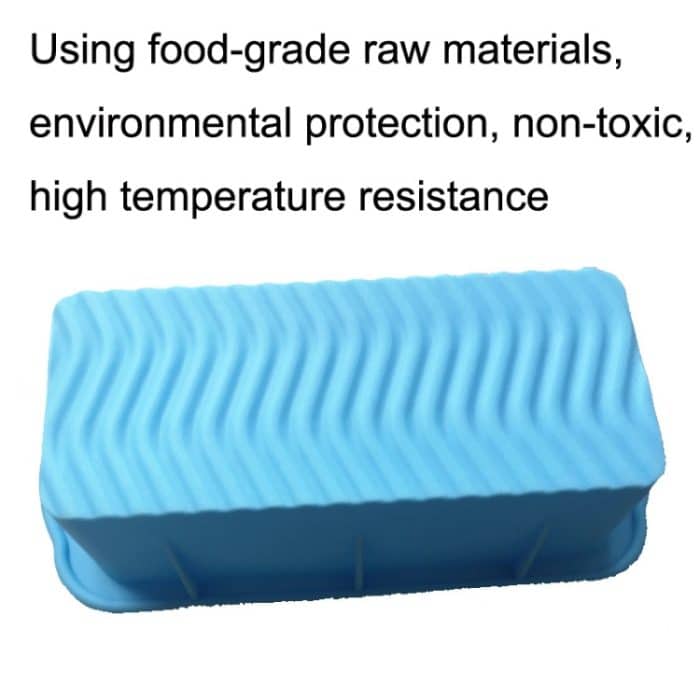 2 Stück Silikon-Pizza-Toast-Box, lange Kuchenform, Long (Red), Long (Blue), Long (Purple) – Bild 4