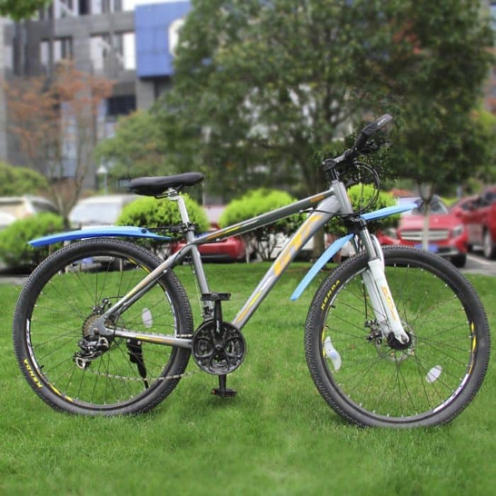 2632 Fahrrad-Schnellspanner-Schutzbleche, Stil:, Ordinary (Black), Ordinary (Red), Ordinary (Blue), Ordinary (Green), Ordinary (Gray), Ordinary (Yellow), Widened (Black), Widened (Red), Widened (Blue), Widened (Green), Widened (Gray), Widened (White) – Bild 5