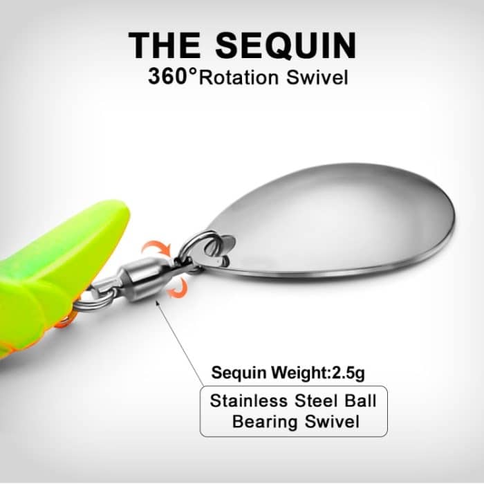 5 Stück Bleimaterial, Fischform, Anti-Hänge-Bodenhaken, 15g – Bild 5