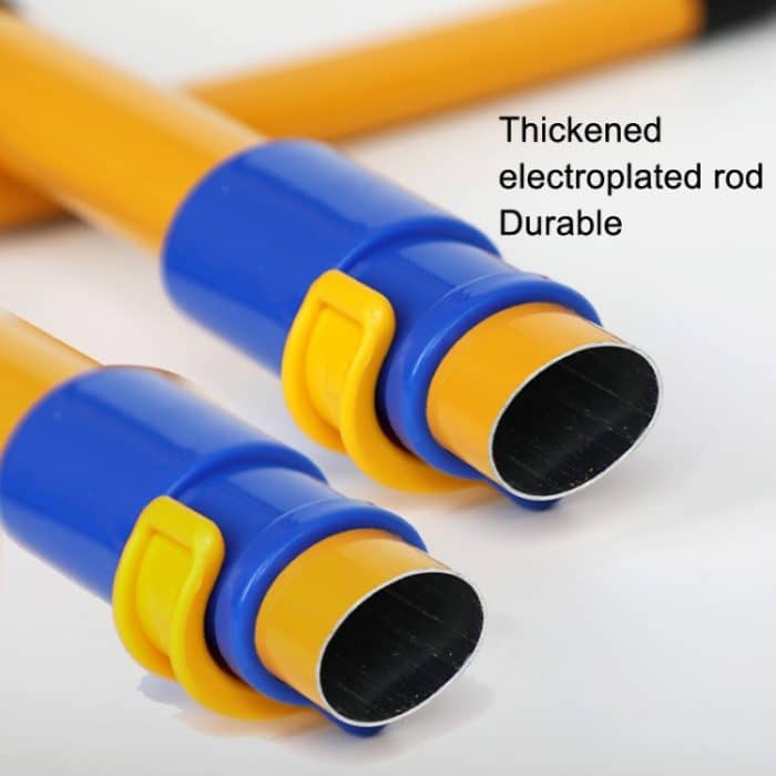 Einziehbarer, gebogener Stab-Autowaschmopp aus weichem Fell, Curved Rod Yellow Black, Curved Rod Yellow Blue – Bild 6