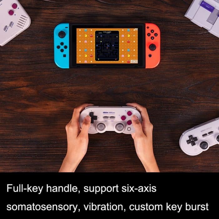 8Bitdo SN30ProG Vibration Burst Somatosensorisches drahtloses Bluetooth-Gamepad für Switch, SN30ProG – Bild 7