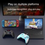 Ajazz AG110 Kabelgebundenes Gamepad mit Vibrationserkennung für Xbox, Kabellänge: 2 m, AG110(Black), AG110(White Blue) – Bild 7