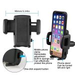Auto Rückfahrspiegel Schlauchhalterung Mobiltelefon Clip Universal Navigation Bracket – Bild 4