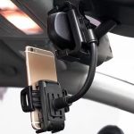 Auto Rückfahrspiegel Schlauchhalterung Mobiltelefon Clip Universal Navigation Bracket – Bild 7