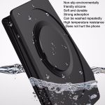 Handy-Tablet-Auto-Halterung, Saugnapf, Instrument, feste Halterung, Red Leather Pattern, Black Carbon Fiber – Bild 4