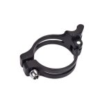 FMFXTR Fahrrad-Umwerferklemme, gerade Verriegelung, zum Umwandeln des Sitzes in Klemme drehen, Bike Front Derailleur Clamp 31.8mm, Bike Front Derailleur Clamp 34.9mm