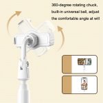 Desktop-Live-Mobiltelefon-Teleskop-Klapphalterung, Classic Black, Ivory White, Dark Green, Cherry Blossom Pink – Bild 4