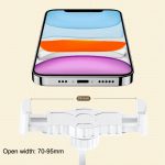 Desktop-Live-Mobiltelefon-Teleskop-Klapphalterung, Classic Black, Ivory White, Dark Green, Cherry Blossom Pink – Bild 5