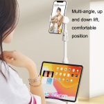 Desktop-Live-Mobiltelefon-Teleskop-Klapphalterung, Classic Black, Ivory White, Dark Green, Cherry Blossom Pink – Bild 7