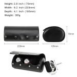 KONTAKTE FAMILIE Praktische Aufbewahrungsbox für Uhren aus Leder für den Außenbereich, CF1135 – Bild 3