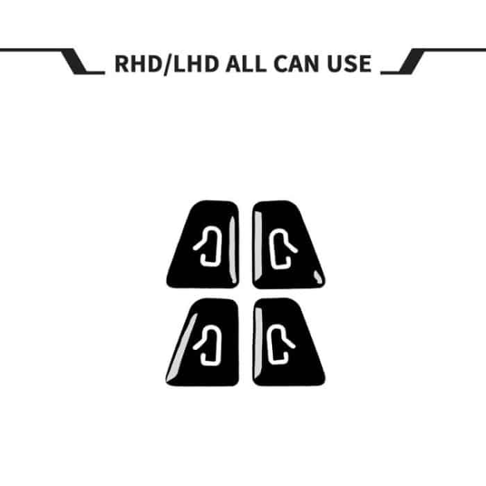 For Tesla Model 3/Y 4pcs /Set Car Window Switch Stickers – Bild 2
