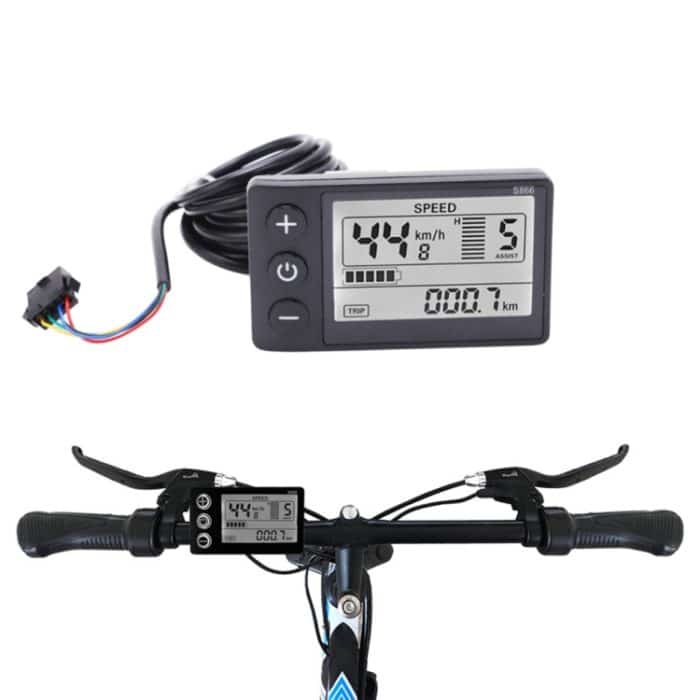 TBD0602371701.jpg S866 LCD-Messgerät für Elektrofahrräder und Mountainbikes, A Type, B Type – Bild 1