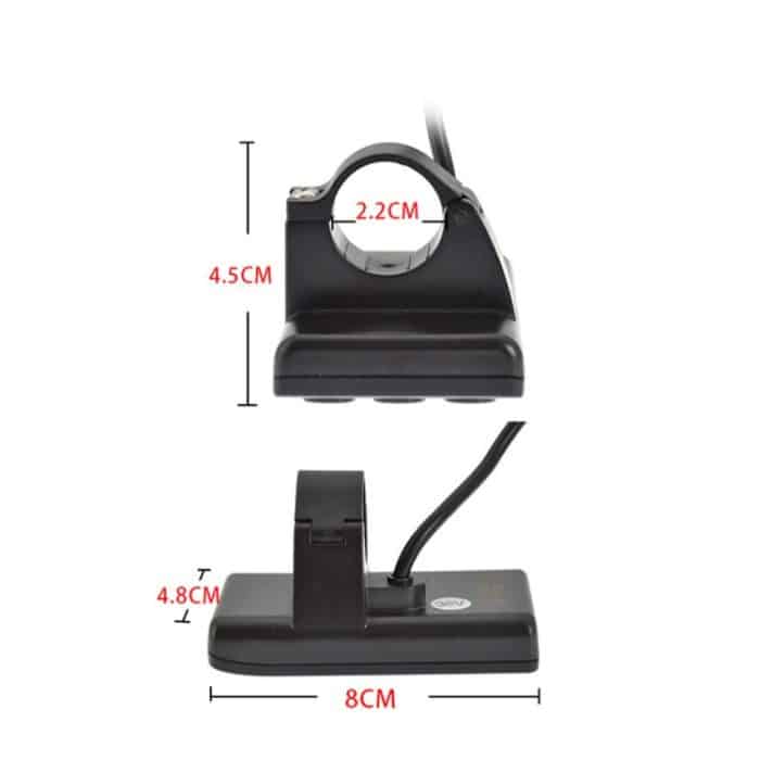 S866 LCD-Messgerät für Elektrofahrräder und Mountainbikes, A Type, B Type – Bild 3