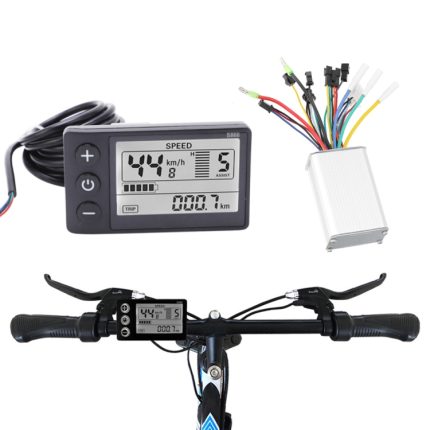 S866 A Typ Elektrofahrrad Universal-Elektrofahrrad-Armaturenbrett-Set, Spezifikation:, A Type 24V /36V, A Type 36V / 48V