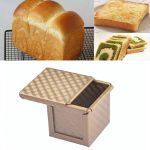 Quadratische Toastbox, Antihaft-Wasserwürfel-Toastform, Stil:, 8832 8x7.5x6.5cm Ripple Gold, 8759 11.8x11x10.3cm No Ripple Gold, 8772 8x7.5x6.5cm No Ripple Gold, 8765 11.8x11x10.3cm Ripple Gold