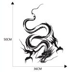 D-131 Drachen-Totem-Drachen-Autoabdeckungsaufkleber, modifizierter Dach-Kratzaufkleber, D-131 – Bild 2
