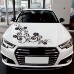 D-908 Sommerblumen-Totem-PVC-Motorhaubenaufkleber, D-908 – Bild 4