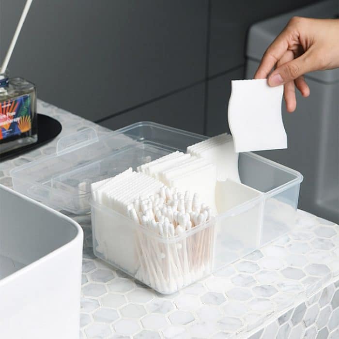 Tragbare tragbare Medizinbox, Aufbewahrungsbox für Heimmedizin, Kunststoff, Stil:, Separate Small, High Small, Long Large – Bild 6