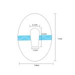 10 Stück 048 Blutzuckermesssonden-Aufkleber, schweißfester Sensor-Klebepflaster – Bild 2