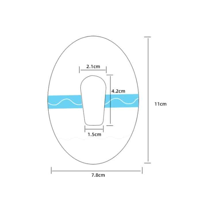 10 Stück 048 Blutzuckermesssonden-Aufkleber, schweißfester Sensor-Klebepflaster – Bild 2