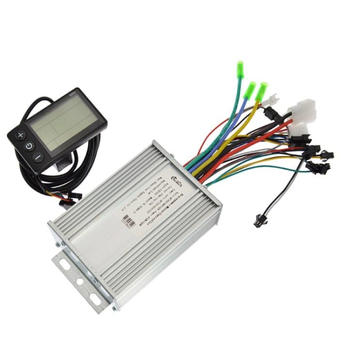 S866 36V-60V 450W-500W 9 Röhrchen bürstenloser Smart Electric Vehicle Controller LCD Speedmeter Kit – Bild 2