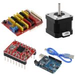 3D-Druckerzubehör CNC V3 + verbesserte UNO R3-Version + A4988-Treiber + Schrittmotor, Kit – Bild 2