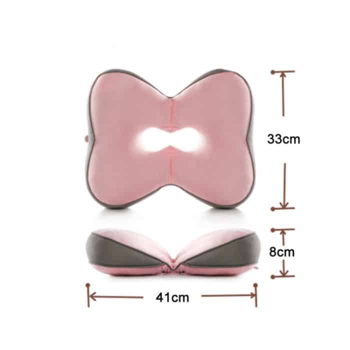 FANNIS Butterfly Office Hüftstützkissen aus Memory-Schaum, 41x33x8cm (Pink) – Bild 3