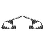 For Chevrolet Corvette C8 2pcs /Set Steering Wheel Button Frame Sticker