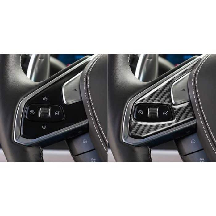 For Chevrolet Corvette C8 2pcs /Set Steering Wheel Button Frame Sticker – Bild 6