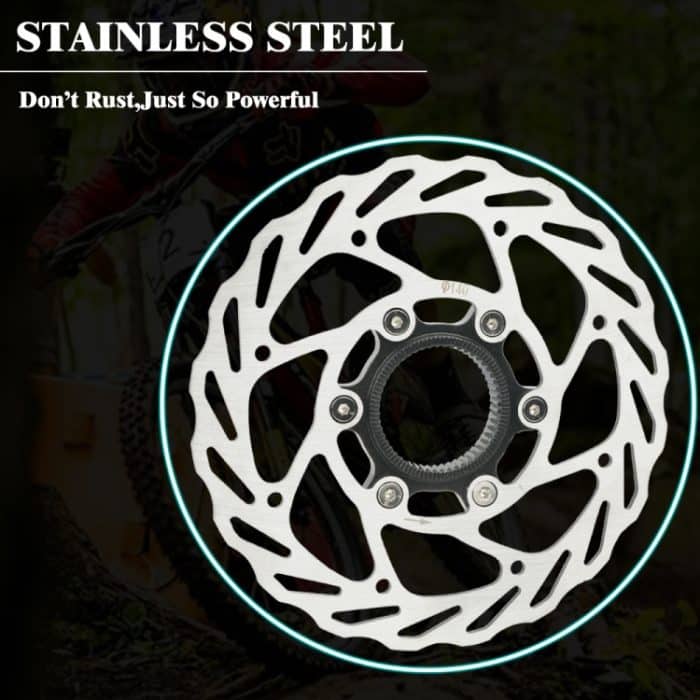 RACEWORK RS6 Mountainbike Mid-Lock-Scheiben, Durchmesser:, 140mm, 160mm, 180mm – Bild 5