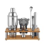16-in-1 750-ml-Barkeeper-Werkzeug aus Bambus und Holz, K16-11
