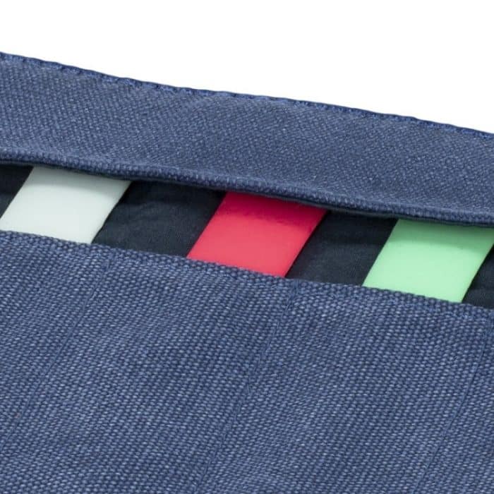 Tragbare Aufbewahrungstasche für Uhr und Armband aus Nylon-Canvas, Blue, Black, Grey, Orange, Khaki – Bild 4